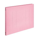 (まとめ) TANOSEEフラットファイルE(エコノミー) B4ヨコ 150枚収容 背幅18mm ピンク 1パック(10冊) 【×30セット】 コクヨが厳選した...