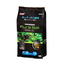 (まとめ) ピュアソイル ブラック 2kg (ペット用品) 【×5セット】 黒 透明な水と環境に優しい自然の力 ピュアソイル ブラック2kg×5セットで、水が澄...