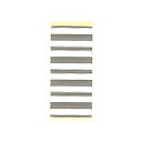 (まとめ) ライオン事務器 フォルダーラベル60×33mm 灰 136-91 1パック(40片) 【×50セット】 フォルダー整理がラクラク A4判1/4、A5...