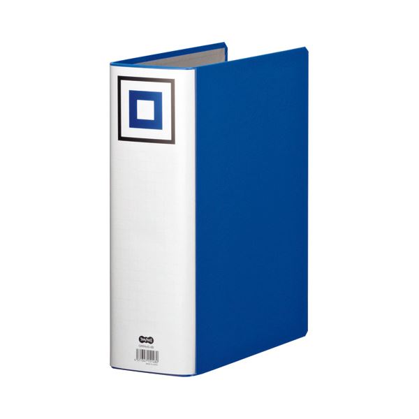 (まとめ) TANOSEE 両開きパイプ式ファイルV A4タテ 800枚収容 背幅95mm 青 1冊 【×30セット】 整理 収納 力800枚 便利な両開きパイ...