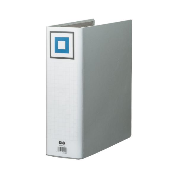 (まとめ) TANOSEE 両開きパイプ式ファイルV A4タテ 800枚収容 背幅95mm シルバー 1冊 【×30セット】 収納力800枚 便利な両開きパイプ...