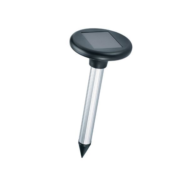 （まとめ）セーブ・インダストリー ソーラー式モグラ撃退器DX 812047【×2セット】 地中の害虫を撃退 太陽光で動くモグラ対策DX 地底の侵入者を追い払う最新テクノロジー