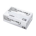 (まとめ) メディテックジャパン ロングポリエチレン手袋 V 透明 LPEC-FV 1箱(50枚) 【×10セット】 食品衛生法適合 透明なロングタイプのポリエ...