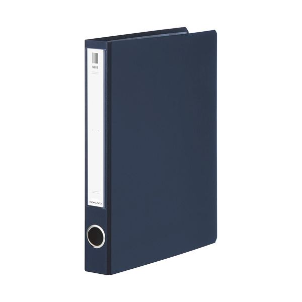 (まとめ) コクヨ チューブファイル(NEOS)A4タテ 300枚収容 30mmとじ 背幅45mm ネイビー フ-NE630DB 1冊 【×30セット】 美しさ...