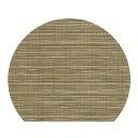 尺3 半月マット/トレー 【ゴールド】 396mm×345mm PVC 塩ビ 〔和食 レストラン 居酒屋 店舗 お店 飲食業〕 美しい和食器セットで和風の飲食店...