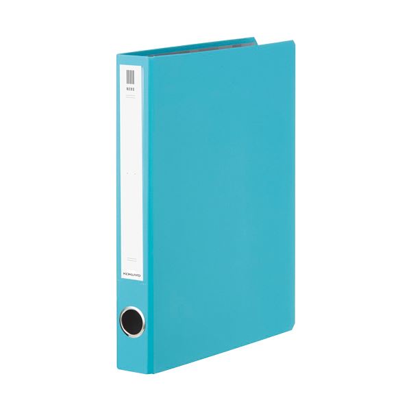 (まとめ) コクヨ チューブファイル(NEOS)A4タテ 300枚収容 30mmとじ 背幅45mm ターコイズブルー フ-NE630B 1冊 【×30セット】 ...