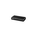 BUFFALO Giga対応 スイッチングハブ 8ポート ブラック LSW6-GT-8EP/BK 黒 高速通信対応の8ポートスイッチングハブ、ブラックカラーのL...