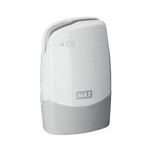 (まとめ) マックス コロレッタ ホワイトSA-151RL/W2 1個 【×5セット】 白 プライバシーを守りながら便利に封筒を開封できるアイテム 個人情報漏洩のリスクを最小限に抑え、スマートな暮らしを実現 家庭やオフィス 事務用 に最適な5セットのお得なパッケージ 白