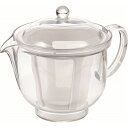 クリアティーポット L ポリエステルメッシュ 480ml TW-3739 透明なポリエステルメッシュ素材を使用し、容量480mlの大きめサイズのティーポット エ...