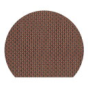 尺3 半月マット/トレー 【ブロンズ格子】 396mm×345mm PVC 塩ビ 〔和食 レストラン 居酒屋 店舗 お店 飲食業〕 伝統の味わいを極める尺3サイ...