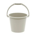 (まとめ)エコン バケツ 丸型 (円形 ラウンド) 10L 1個 372273 【×30セット】 手に形状で持ちやすく、痛みを軽減する 快適な使い心地を追求した...