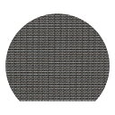 尺3 半月マット/トレー 【金銀格子】 396mm×345mm PVC 塩ビ 〔和食 レストラン 居酒屋 店舗 お店 飲食業〕 伝統の味わいを極める尺3サイズの...