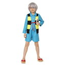 コスプレ衣装/コスチューム 【ゲゲゲの鬼太郎公式 鬼太郎 キッズ 子供 140cm】 ポリエステル 〔ハロウィン パーティー 宴会〕 幻想的なハロウィンとクリス...