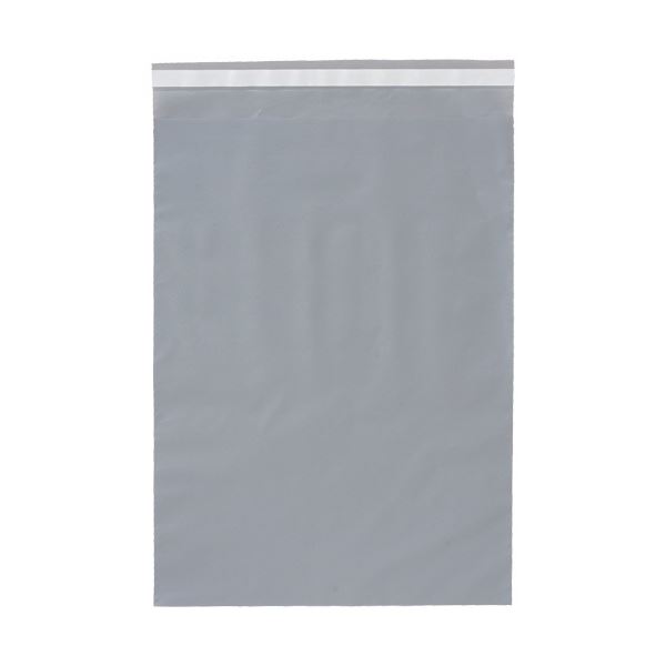 (まとめ) スマートサプライ ビニール宅配袋(HD) 大 TBLHG-100 1パック(100枚) 【×5セット】 簡単に封入できる、サクサク素材の宅配袋 ビニ...