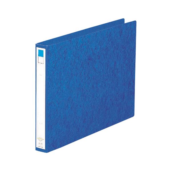 (まとめ) リヒトラブ リングファイル B4ヨコ2穴 200枚収容 背幅35mm 藍 F-834 1冊 【×30セット】 ヨコ型のリングファイルの王道 B4ヨコ...