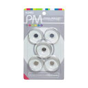 (まとめ) ソニック PM プッシュマグネット 直径30×高さ6.5mm 透明 MG-793-T 1箱(5個) 【×30セット】 透明な力で掲示をサポート マグ...