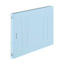(まとめ) ライオン事務器 フラットファイル(環境)樹脂押え具 A4ヨコ 150枚収容 背幅18mm ライトブルー A-510KA4E 1セット(10冊) 【×...