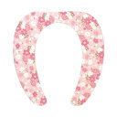 (まとめ) 便座シート/吸着べんざシート 【ブーケ】 洗える ウォッシャブル トイレ用品 『レック ぴたQ』 【72個セット】 簡単装着 快適なトイレタイムを演...
