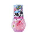 (まとめ)小林製薬 トイレの消臭元 もぎたて白桃400ml 1セット(5個)【×5セット】 驚異的な消臭力 驚愕の極太 ろ紙 が、ニオイの元を一瞬で撃退 まるでもぎたて白桃の香りが広がるトイレの魔法の消臭元400mlセット(5個)【×5セット】