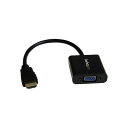 (まとめ) StarTechHDMI-VGA変換コンバータ 1920×1080 HD2VGAE2 1個 【×5セット】 手軽に高画質映像を楽しめるHDMI-VG...