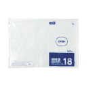 TANOSEE 規格袋 18号0.03×380×530mm 1セット(1000枚:100枚×10パック) 極薄0.03mmの透明規格袋 大容量 大型 1000枚...