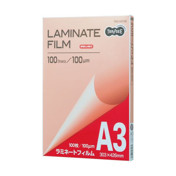 (ޤȤ) TANOSEE ߥ͡ȥե A3(Ĥͭ) 100 1ѥå(100) ڡ10åȡ 3ع¤ɻ߸̤ġ...