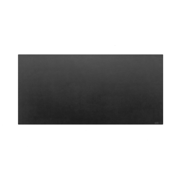 高級PVCレザー デスク (テーブル 机) マット 【01:ブラック】 620×300mm カット可 日本製 国産 〔DIY素材 背景 クラフト用品〕 黒 多様...