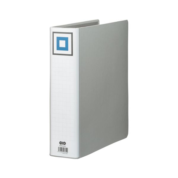 (まとめ) TANOSEE 両開きパイプ式ファイルV A4タテ 600枚収容 背幅75mm シルバー 1冊 【×30セット】 整理 収納 力600枚 便利な両開...