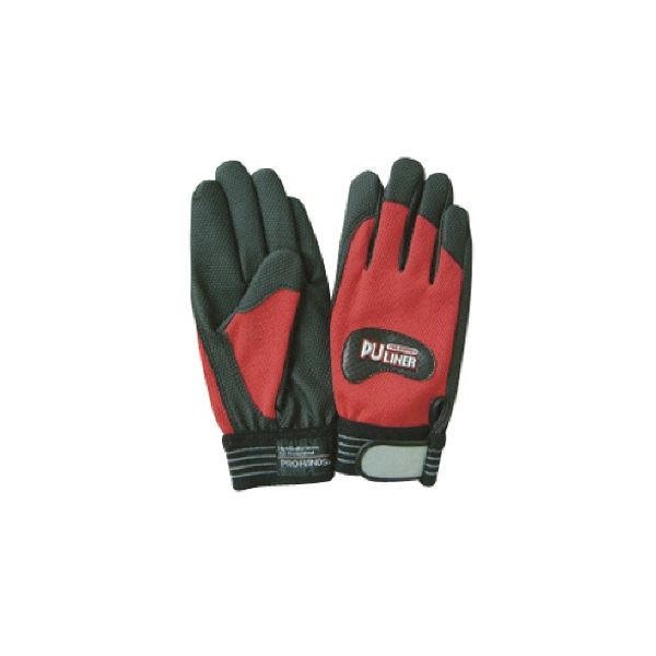 (まとめ) 富士グローブ PUライナーアルファ レッド L 0772 1双 【×5セット】 赤 パワフルな作業をサポート 快適な組立作業と配線工事に最適 高品質な富士グローブ PUライナーアルファ レッド L 0772 1双【5セット】 赤