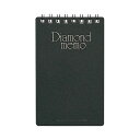 (まとめ) ミドリ ダイヤメモ<M> 黒 19002-011 1冊 【×300セット】 ダイヤモンドの輝きを纏う、黒いメモ帳 ミドリのダイヤメモ<M>が、あなた...