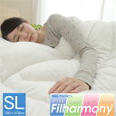 掛け布団/寝具 【シングル】 150×210cm 洗える ウォッシャブル 日本製 国産 抗菌 清潔 防臭 吸水 速乾 防ダニ ノンダスト 無地 東洋紡 清潔な国...