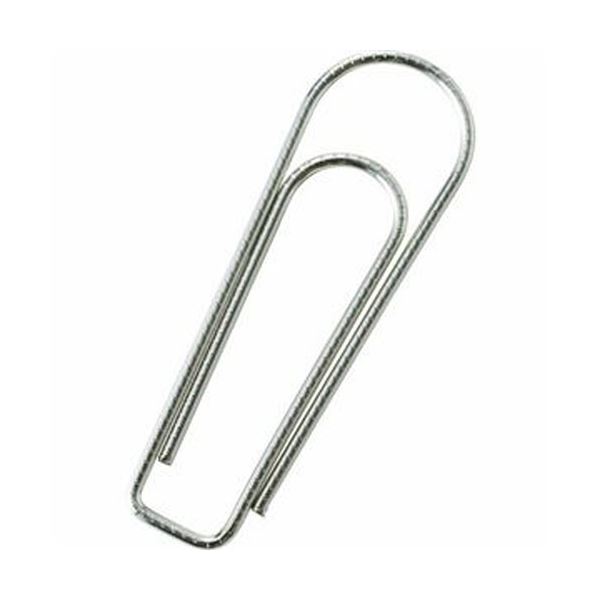 (まとめ)TRUSCO ゼムクリップ ジャイアント53mm TGM-2-100 1箱(100本)【×50セット】 紙をしっかりと挟む、鉄線の隙間をなくすパワフル...