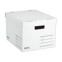 (まとめ) コクヨ 整理 収納 ボックス(NEOS)Lサイズ フタ付き ホワイト A4-NELB-W 1個 【×5セット】 白 収納を効率化 オフィスにぴったり...