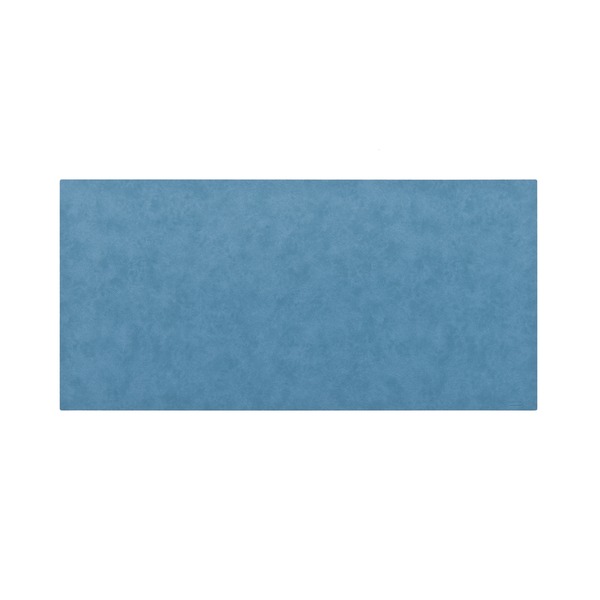 高級PVCレザー デスク (テーブル 机) マット 【11:シーガルブルー】 620×300mm カット可 日本製 国産 〔DIY素材 背景 クラフト用品〕 青...