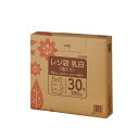 (まとめ)クラフトマン レジ袋 乳白 箱入 30号 300枚 CF-B30【×30セット】 透明感溢れるクラフトマンの至高の袋 乳白の30号、箱入り300枚セッ...