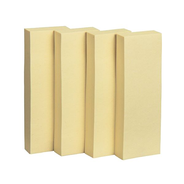 TANOSEE ふせん 75×25mmイエロー 1セット(100冊:20冊×5パック) 黄 書類整理やメモに最適 TANOSEE ふせん 75×25mmイエロー...