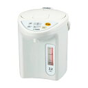 タイガー魔法瓶 マイコン電動ポット2.2L ホワイト PDR-G221W 1台 白 蒸気を抑えたスリム設計で、驚くほどの省エネ効果 快適な暖かさを提供するマイコ...