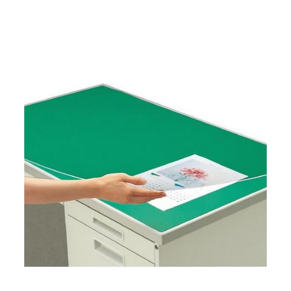 コクヨ デスク (テーブル 机) マット硬質(アクリル製)ダブル(下敷付)1200×700mm マ-127 1セット(5枚) 頑丈で長持ちする素材を使用した、環...