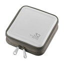 (まとめ) Blu-ray・CD・DVD対応ファスナーケース 32枚整理 収納 ホワイト CCD-HB32WH 1個【×10セット】 白 細かな目の不織布で作ら...