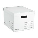(まとめ)コクヨ 整理 収納 ボックス(NEOS)Lサイズ フタ付き ホワイト A4-NELB-W 1セット(10個)【×3セット】 白 オフィス収納のプロが選...