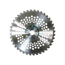 TRUSCO 刈払機用チップソー 一般草刈り用 Φ255×25.4×40P TK-HG255N 1枚 草刈りのプロが選ぶ パワフルな刈払いの魔術師 草刈りの鬼神 Φ255×25.4×40P TK-HG255N 1枚(4)
