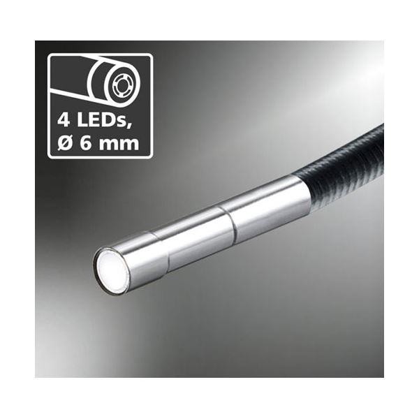 LASERLINER ビデオフレックスG4ウルトラスリム 082241 見えない場所も見逃さない 驚異の薄さで確認・撮影・保存・転送する究極のツール LASERLINER ビデオフレックスG4ウルトラスリム 082241