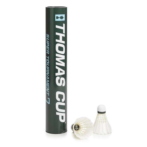 バドミントンシャトル 【スーパートーナメント7 4番 10ダース】 水鳥羽根 天然2層コルク 〔スポーツ用品 運動用品〕 部活・クラブ活動の最高峰 進化したバド...