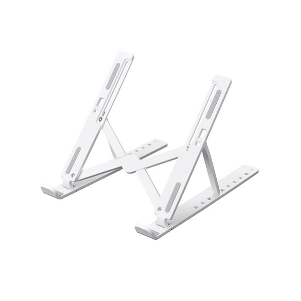 エツミ 軽量ノートパソコン PC スタンド ホワイト VE-2312 白 15.6インチ以下のモバイルデバイスに最適..