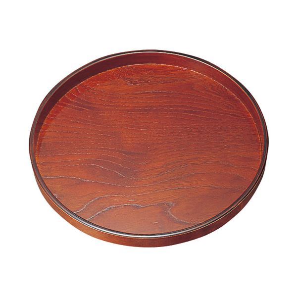 （まとめ） いちがま 丸盆 紀ノ国【×3セット】 まとめて使える 便利な丸盆セット【3個入り】