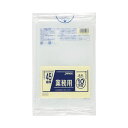 (まとめ) ジャパックス 業務用ゴミ袋 45L 特厚 10枚 【×15セット】 45Lの特厚ゴミ袋、まとめて10枚 高い耐久性 頑丈 で漏れや破れを防ぎ、清潔な環境を守る 15セットまとめ買い お徳用 でお得 プロも絶賛の品質と信頼性 快適な生活をサポート