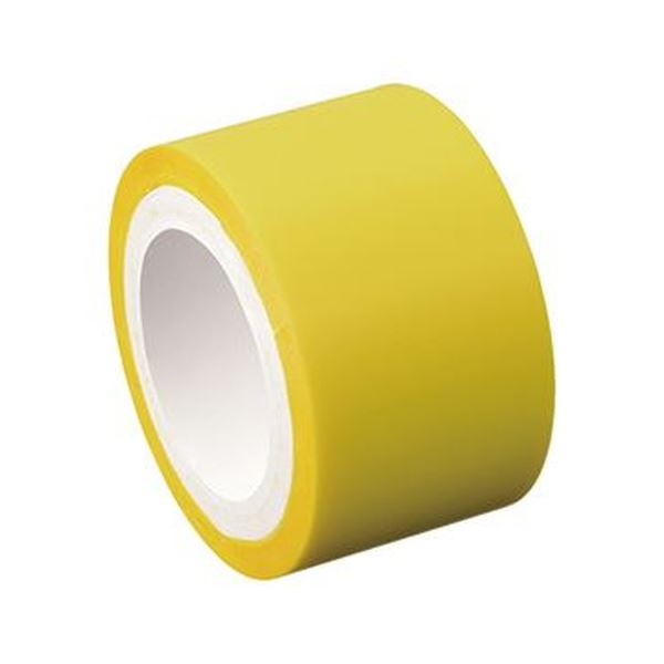 (まとめ)ヤマト メモック ロールテープフィルムタイプ つめかえ用 25mm幅 イエロー RF-25H-7N 1巻【×50セット】 黄 透明ながらも情報を隠さず...