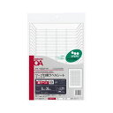(まとめ)コクヨ ワープロ用紙ラベル(プリピタ対応・強粘着タイプ)A4 80面 8×36mm タイ-6230-W 1セット(35シート:7シート×5冊)【×5セ...