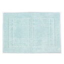 【40個セット】 バスマット/お風呂マット 【45×65cm ブルー】 長方形 洗える ウォッシャブル 防滑加工 ポリエステル クリュム 〔脱衣所〕 青 滑りに...