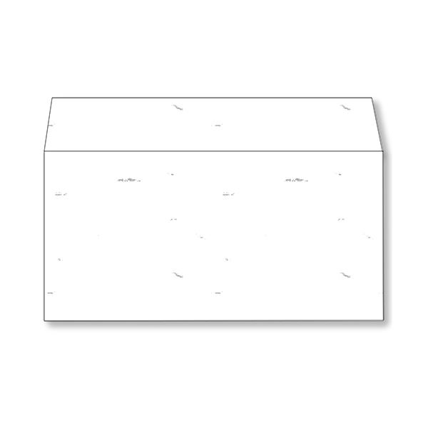 (まとめ) 長門屋商店 和み紙封筒 DL(洋形)105g/m2 しろ 徳用 ナフ-351 1パック(50枚) 【×5セット】 和紙の風合いと豊かな表情が魅力 癒...